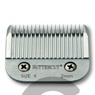 Geib Buttercut Blade SS no. 9 - Nerūdijančio plieno kirpimo galvutė, kirpimo ilgis 2mm Geib Buttercut Blade SS no. 9 - Nerūdijančio plieno kirpimo galvutė, kirpimo ilgis 2mm