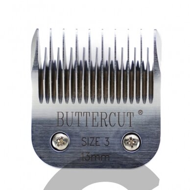 Geib Buttercut Blade SS nr 3 Nerūdijančio plieno kirpimo galvutė, kirpimo ilgis 13mm Geib Buttercut Blade SS nr 3 Nerūdijančio plieno kirpimo galvutė, kirpimo ilgis 13mm