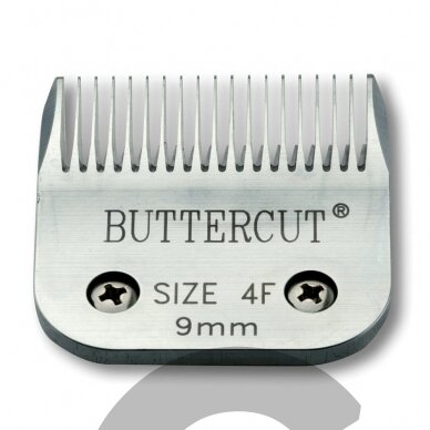 Geib Buttercut Blade SS nr 4F Nerūdijančio plieno kirpimo galvutė, kirpimo ilgis 9mm Geib Buttercut Blade SS nr 4F Nerūdijančio plieno kirpimo galvutė, kirpimo ilgis 9mm