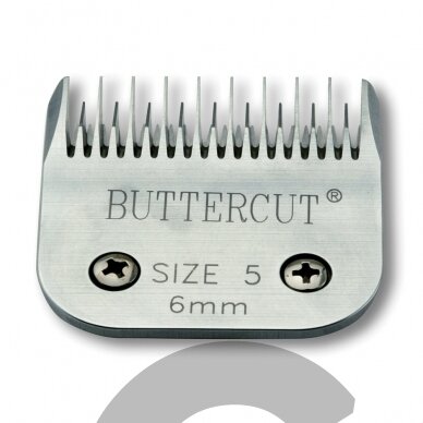Geib Buttercut Blade SS nr 5 - Nerūdijančio plieno kirpimo galvutė, kirpimo ilgis 6mm Geib Buttercut Blade SS nr 5 - Nerūdijančio plieno kirpimo galvutė, kirpimo ilgis 6mm