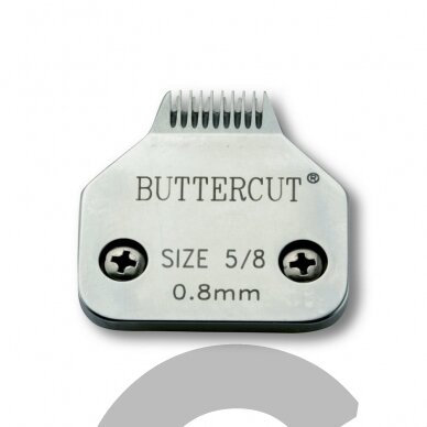 Geib Buttercut Blade SS nr 5/8 Wide Aukštos kokybės nerūdijančio plieno kirpimo galvutė apdailai Geib Buttercut Blade SS nr 5/8 Wide Aukštos kokybės nerūdijančio plieno kirpimo galvutė apdailai