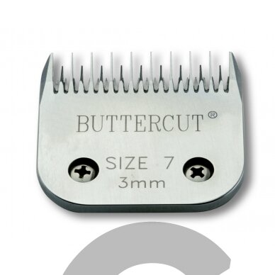 Geib Buttercut Blade SS nr 7 Nerūdijančio plieno kirpimo galvutė, kirpimo ilgis 3 mm Geib Buttercut Blade SS nr 7 Nerūdijančio plieno kirpimo galvutė, kirpimo ilgis 3 mm