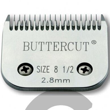 Geib Buttercut Blade SS nr 8,5 Nerūdijančio plieno kirpimo galvutė, kirpimo ilgis 2,8mm Geib Buttercut Blade SS nr 8,5 Nerūdijančio plieno kirpimo galvutė, kirpimo ilgis 2,8mm
