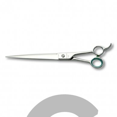 Geib Crocodile Straight Scissor - profesionalios tiesios priežiūros žirklės su smulkiais ašmenimis ir mikro pjūviu, japoniškas plienas - Dydis: 9,5 ". Geib Crocodile Straight Scissor - profesionalios tiesios priežiūros žirklės su smulkiais ašmenimis ir mikro pjūviu, japoniškas plienas - Dydis: 9,5 ".