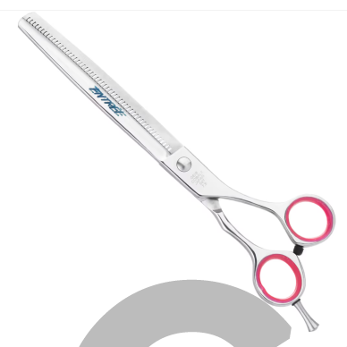 „Geib Entree Blender 7.5"“ – vienpusės filiravimo (retinimo) žirklės, pagamintos iš japoniško plieno, su 54 dantukais. 2