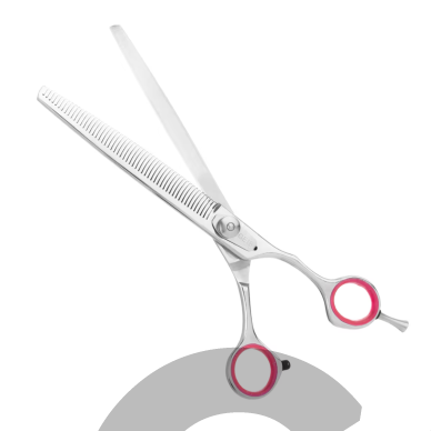 „Geib Entree Blender 7.5"“ – vienpusės filiravimo (retinimo) žirklės, pagamintos iš japoniško plieno, su 54 dantukais. 1
