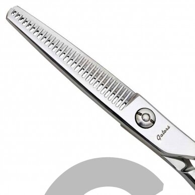 Geib Gator Double Thinning 6,5" - dvipusės filiravimo žirklės iš japoniško nerūdijančio plieno, 30 dantukų. 2