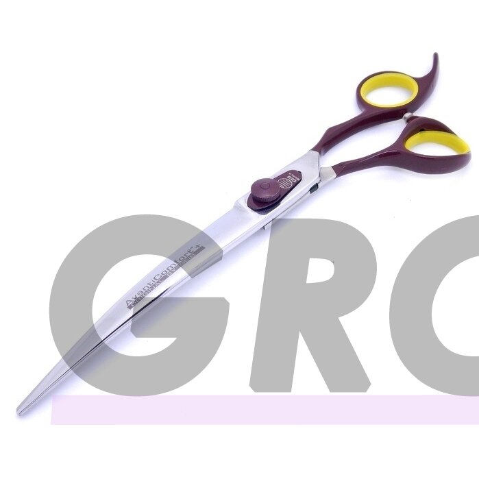 Geib Avanti Comfort Plus Curved Scissor - profesionalios lenktos žirklės su ergonomiška rankena ir mikro pjūviu - Dydis: 8,5 "
