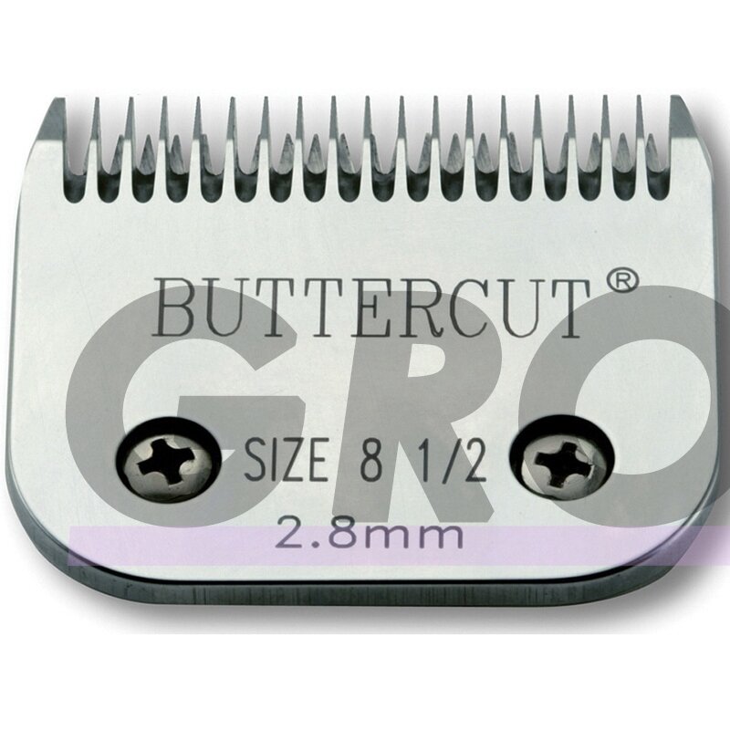 Geib Buttercut Blade SS nr 8,5 Nerūdijančio plieno kirpimo galvutė, kirpimo ilgis 2,8mm Geib Buttercut Blade SS nr 8,5 Nerūdijančio plieno kirpimo galvutė, kirpimo ilgis 2,8mm