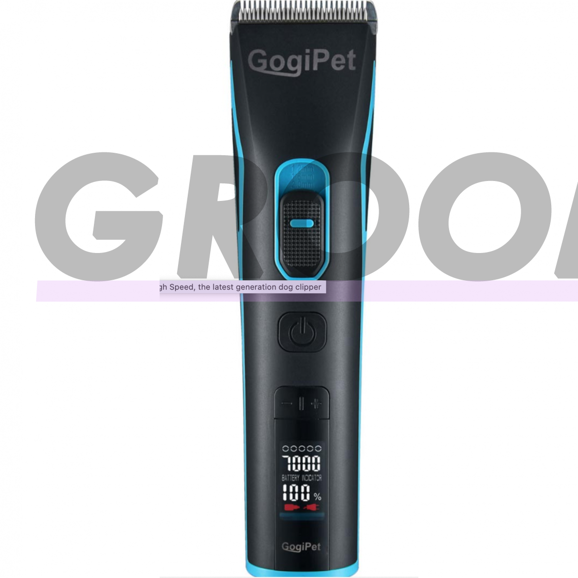 GogiPet® Orate Aukšto Greičio - Belaidė Hibridinė Gyvūnų Kirpimo Mašinėlė GogiPet® Orate Aukšto Greičio - Belaidė Hibridinė Gyvūnų Kirpimo Mašinėlė