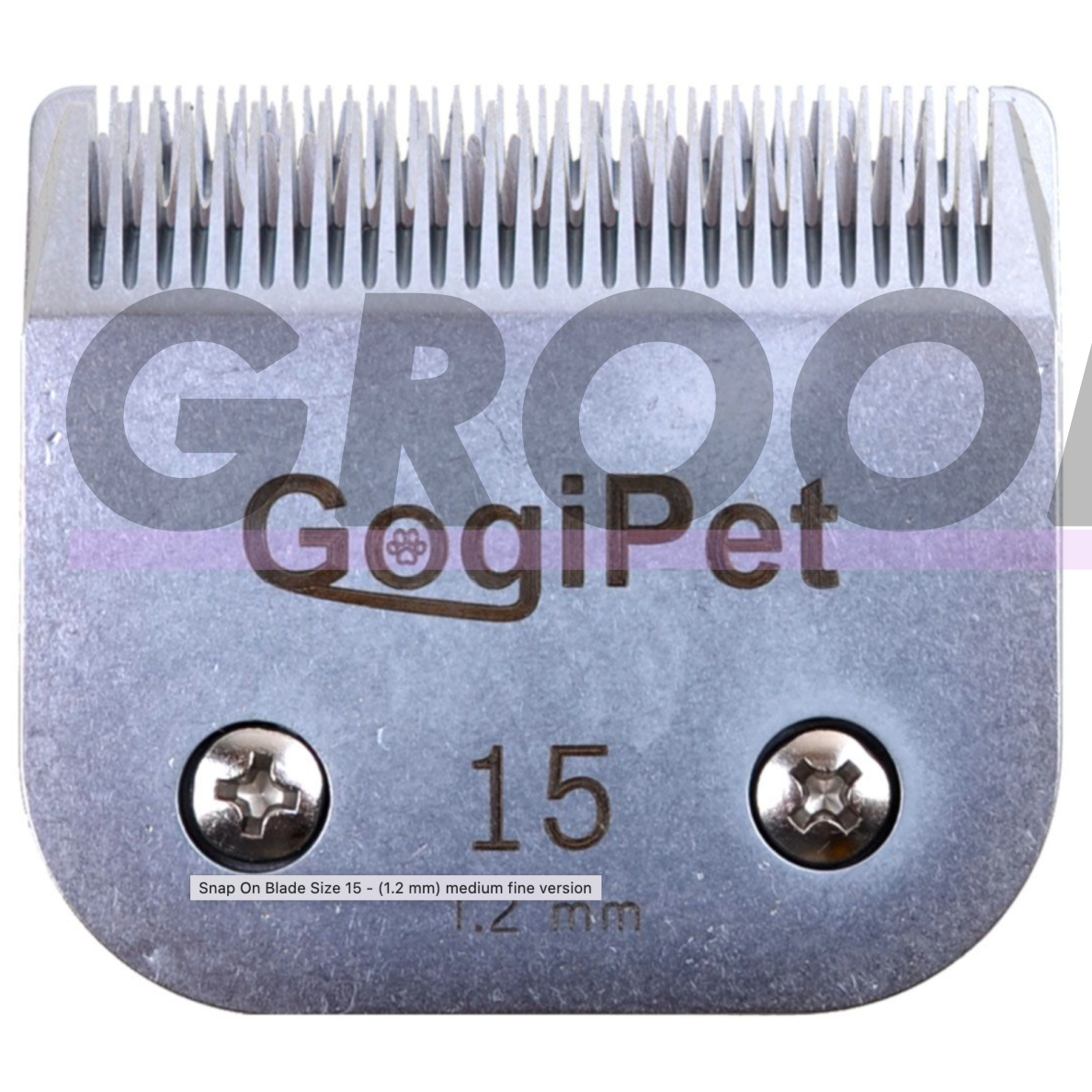 GogiPet Snap On galvutė dydis 15 (1,2 mm) – vidutiniškai arti odos GogiPet Snap On galvutė dydis 15 (1,2 mm) – vidutiniškai arti odos
