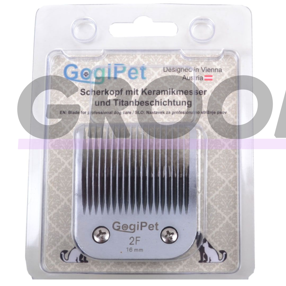 GogiPet Snap On galvutė dydis 2F (16 mm) – smulki 3