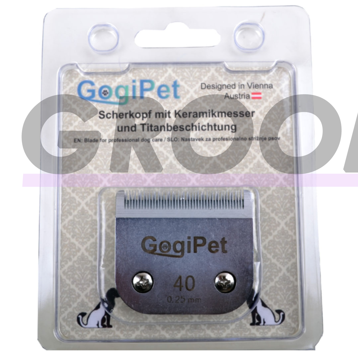 GogiPet Snap On galvutė dydis 40 (0,25 mm) – labai arti odos 1 GogiPet Snap On galvutė dydis 40 (0,25 mm) – labai arti odos 1