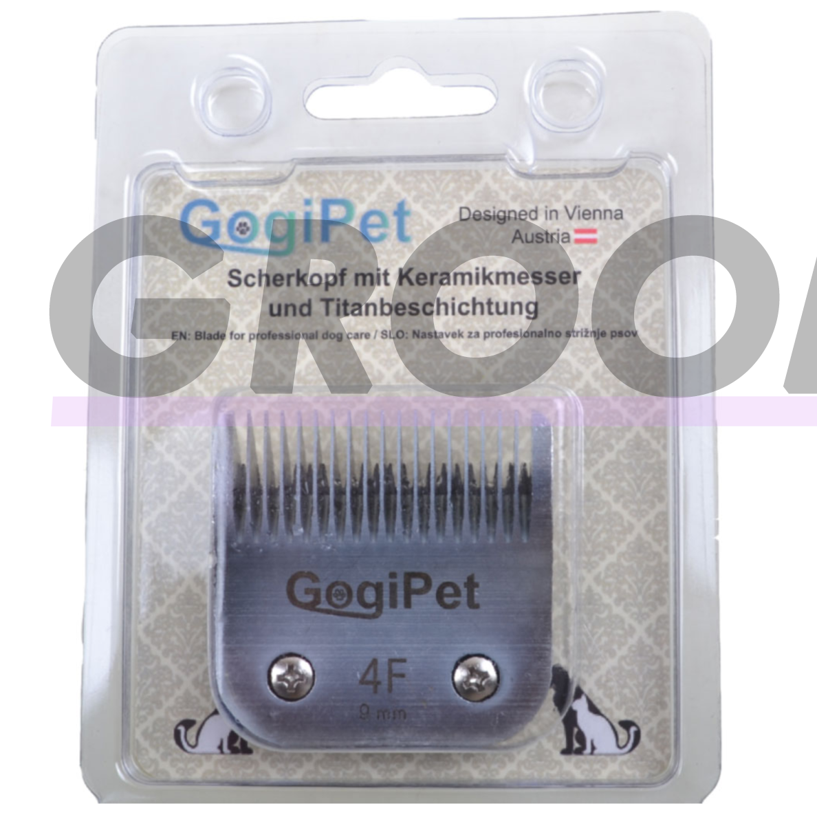 GogiPet Snap On galvutė dydis 4F (9 mm) – smulki 3