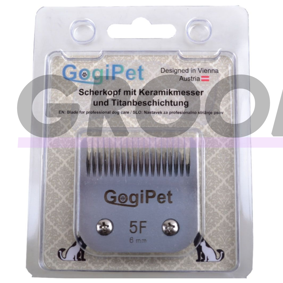 GogiPet Snap On galvutė dydis 5F (6 mm) - smulki 3