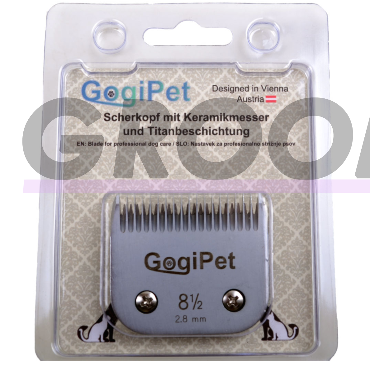 GogiPet Snap On galvutė dydis 8½ (2,8 mm) – vidutinė 3
