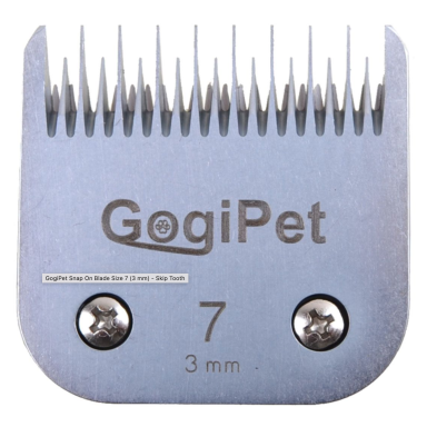 GogiPet Snap On galvutė dydis 7 (3 mm) – Retesni dantukai