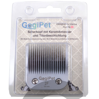 GogiPet Snap On galvutė dydis 2F (16 mm) – smulki 3