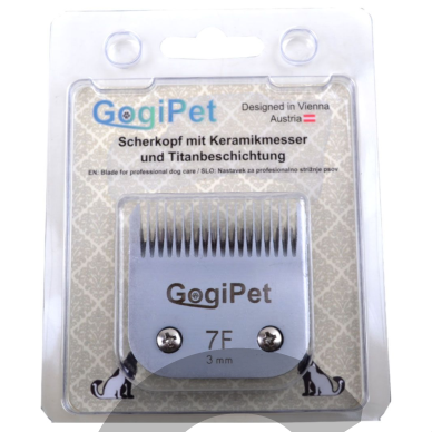 GogiPet Snap On galvutė dydis 7F (3 mm) - smulki 3 GogiPet Snap On galvutė dydis 7F (3 mm) - smulki 3