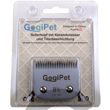 GogiPet Snap On galvutė dydis 8½ (2,8 mm) – vidutinė 3