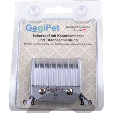 GogiPet Snap On galvutė dydis 9 (2 mm) 1