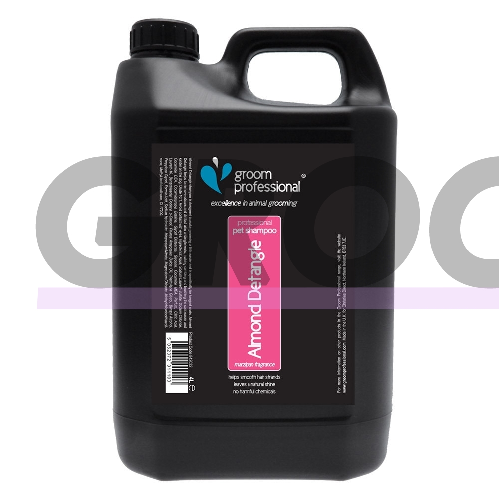 Groom Professional Almond Detangle Shampoo 4l - šapūnas lengvinantis šukavimą Groom Professional Almond Detangle Shampoo 4l - šapūnas lengvinantis šukavimą