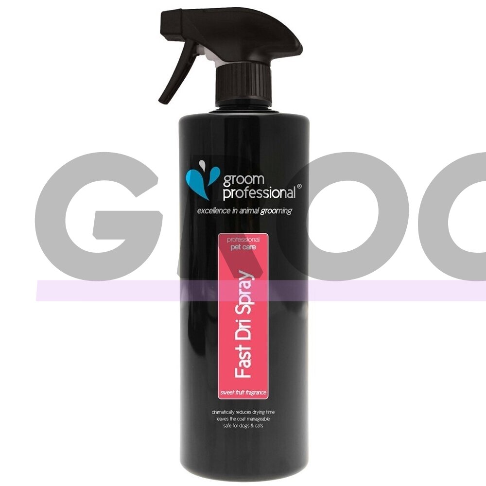 Groom Professional Fast Dri Spray - preparatas sutrumpinantis džiūvimo laiką 50% Groom Professional Fast Dri Spray - preparatas sutrumpinantis džiūvimo laiką 50%