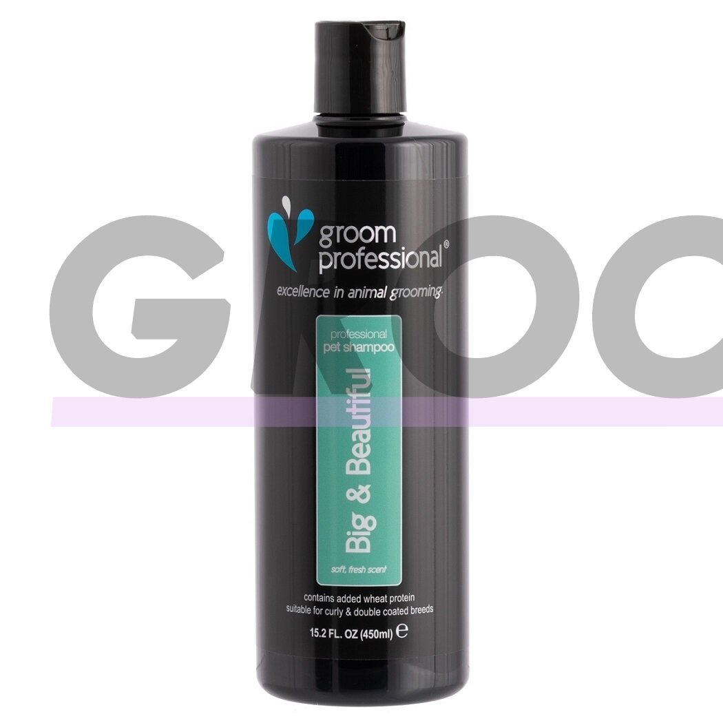 Groom Professional Big & Beautiful Volumising Shampoo - „Groom Professional“ šampūnas suteikiantis apimties tankiam kailiui. Talpa: 450ml