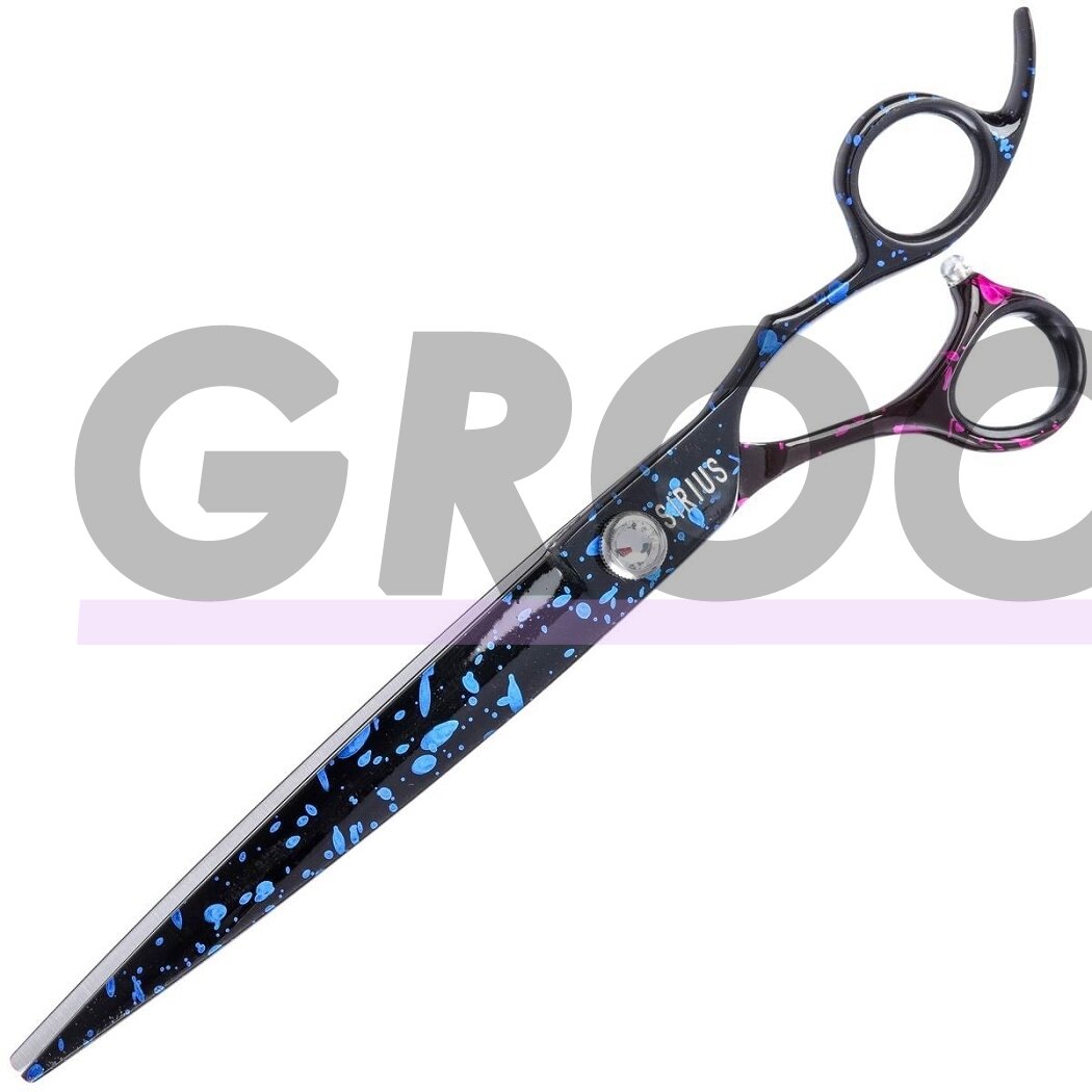 „Groom Professional Sirius“ lenktos žirklės 8.5 “. 1