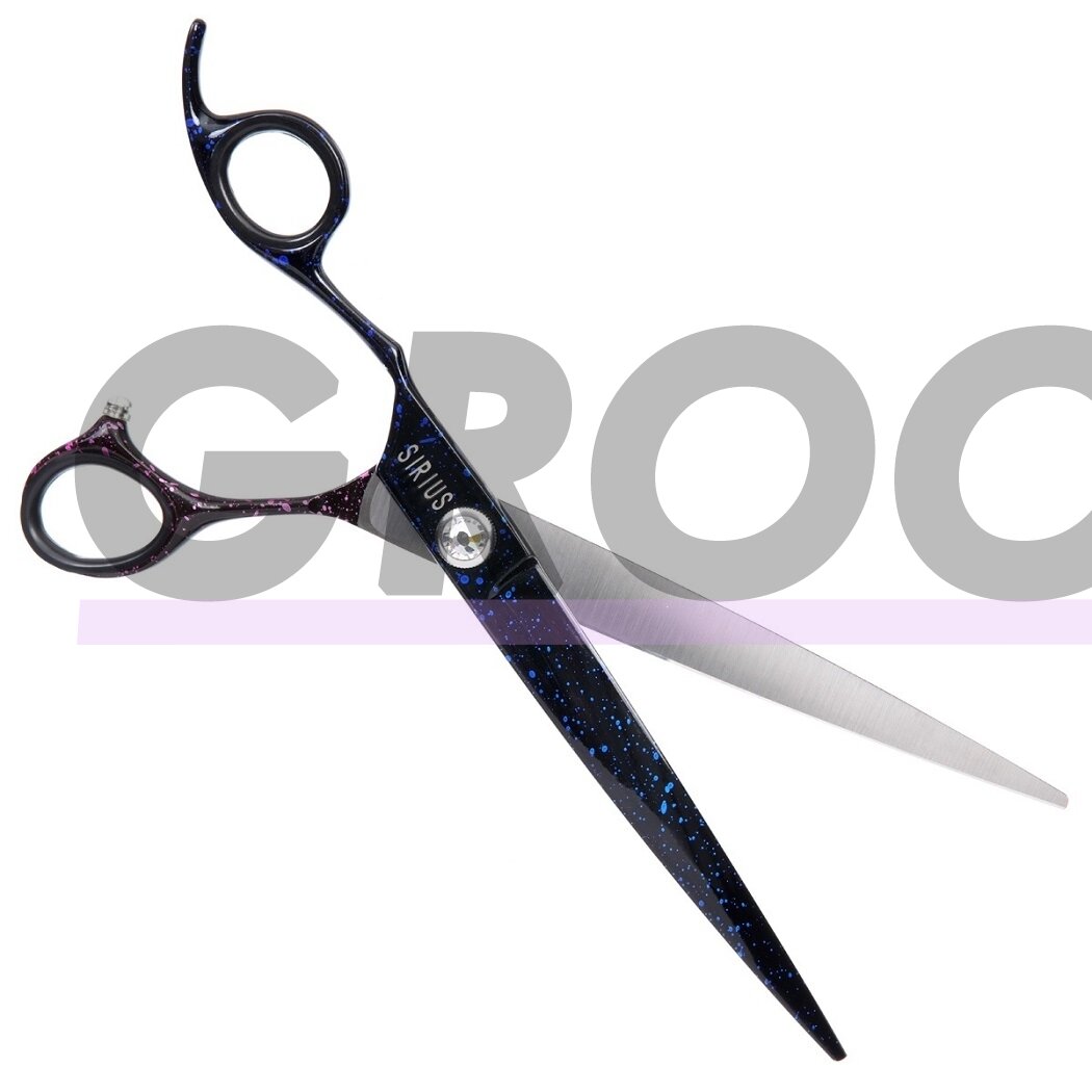 „Groom Professional Sirius“ lenktos žirkles 7,5 "- išlenktos žirklės kairiarankiams. 1