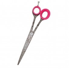 Groom Professional Astrid Curved Scissor 7,5" - lenktos žirklės su 19,5 cm mikro pjūviu.