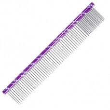 "Chadog" metalinės 25 cm šukos, mišrios 80/20 - 4 spalvų pasirinkimas - Spalva: violetinė