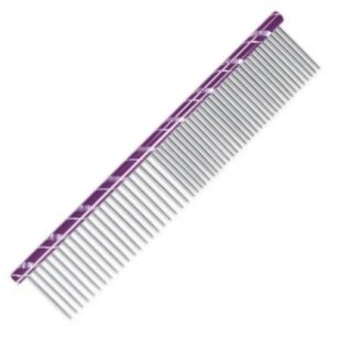 "Chadog" metalinės 19 cm šukos, mišrios 50/50 - 4 spalvų pasirinkimas - Spalva: violetinė