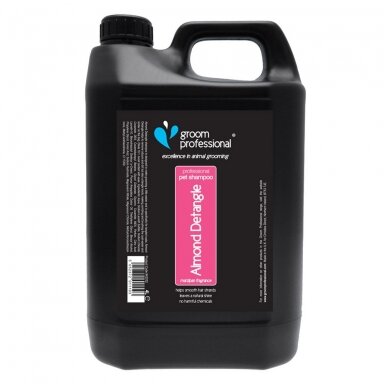 Groom Professional Almond Detangle Shampoo 4l - šapūnas lengvinantis šukavimą Groom Professional Almond Detangle Shampoo 4l - šapūnas lengvinantis šukavimą