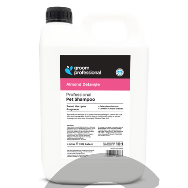 Groom Professional Almond Detangle Shampoo 4l - šapūnas lengvinantis šukavimą Groom Professional Almond Detangle Shampoo 4l - šapūnas lengvinantis šukavimą