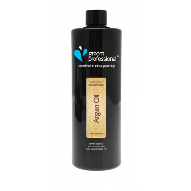 Groom Professional Argan Oil Shampoo - drėkinamasis šampūnas su argano aliejumi sausiems plaukams. Talpa: 450ML