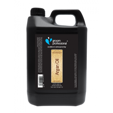 Groom Professional Argan Oil Shampoo - увлажняющий шампунь с маслом арганы для сухих волос. Емкость: 4L