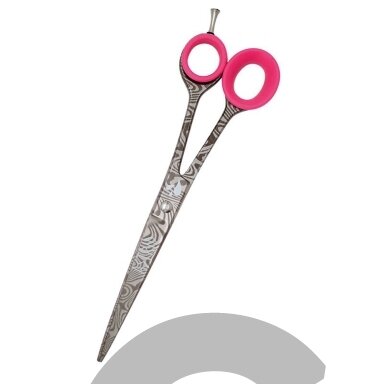 Groom Professional Astrid Curved Scissor 7,5" - lenktos žirklės su 19,5 cm mikro pjūviu.