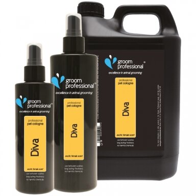 Groom Professional Diva Cologne - parfumuotas vanduo šunims Groom Professional Diva Cologne - parfumuotas vanduo šunims