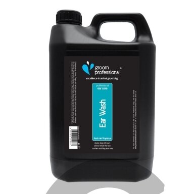 Groom Professional Ear Wash - ausų valymo skystis - talpa: 4L Groom Professional Ear Wash - ausų valymo skystis - talpa: 4L