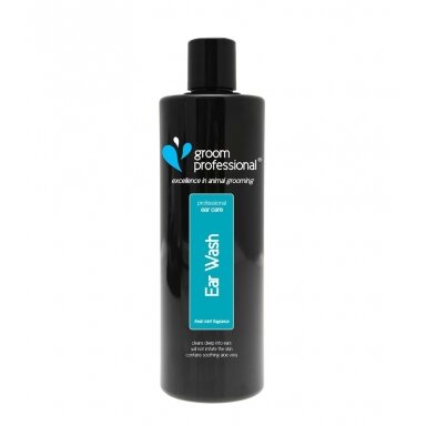 Groom Professional Ear Wash - ausų valymo skystis - talpa: 500ml Groom Professional Ear Wash - ausų valymo skystis - talpa: 500ml