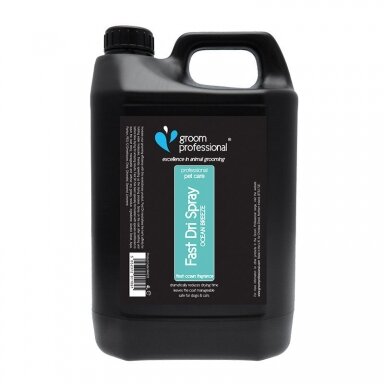 Groom Professional Fast Dri Spray Ocean Breeze - preparatas sutrumpinantis džiūvimo laiką 50% Groom Professional Fast Dri Spray Ocean Breeze - preparatas sutrumpinantis džiūvimo laiką 50%