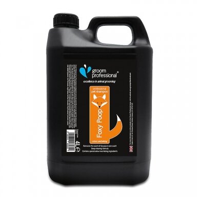 Groom Professional Foy Poop Shampoox -Šampūnas itin nešvariems gyvūnų plaukams. Talpa: 4L Groom Professional Foy Poop Shampoox -Šampūnas itin nešvariems gyvūnų plaukams. Talpa: 4L