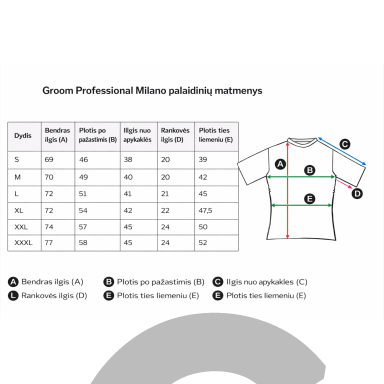 Groom Professional Milano Pink“ – groomerio (kirpėjo) švarkas / palaidinė su rožine apdaila, dydis L.