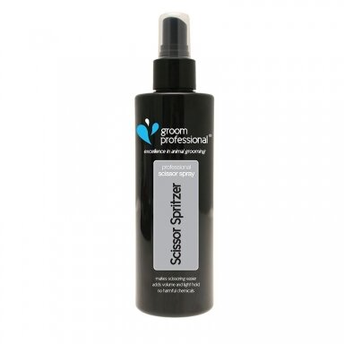 Groom Professional Scissor Spritzer - priemonė palengvinanti kirpimą žirklėmis Groom Professional Scissor Spritzer - priemonė palengvinanti kirpimą žirklėmis