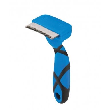 "Groom Professional Shed Stopper Small" - маленький фурминатор для удаления подшерстка, 4,5 см "Groom Professional Shed Stopper Small" - маленький фурминатор для удаления подшерстка, 4,5 см