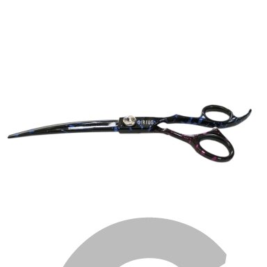„Groom Professional Sirius“ lenktos žirklės 7 “- 18 cm išlenktos žirklės.