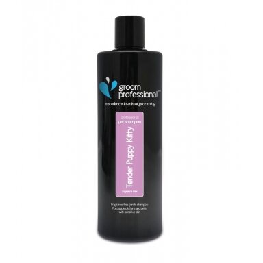 Groom Professional Tender Puppy Kitty Shampoo - švelnus šampūnas šuniukams ir kačiukams Groom Professional Tender Puppy Kitty Shampoo - švelnus šampūnas šuniukams ir kačiukams