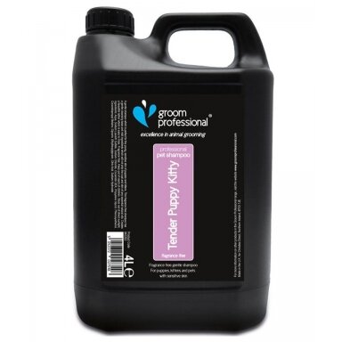 Groom Professional Tender Puppy Kitty Shampoo - švelnus šampūnas šuniukams ir kačiukams Groom Professional Tender Puppy Kitty Shampoo - švelnus šampūnas šuniukams ir kačiukams