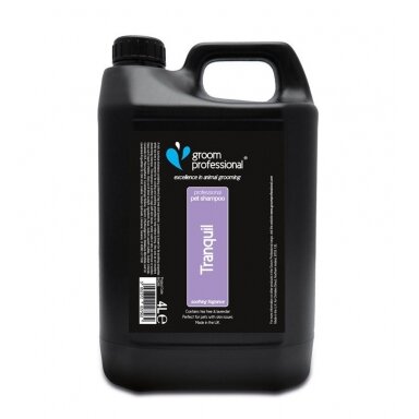 Groom Professional Tranquil Deodorising Shampoo - gaivus šampūnas, pašalinantis nemalonų kvapą.  Talpa: 4L
